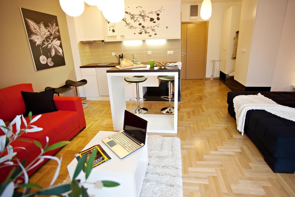 Boutique Apartments 360º Belgrád Szoba fotó