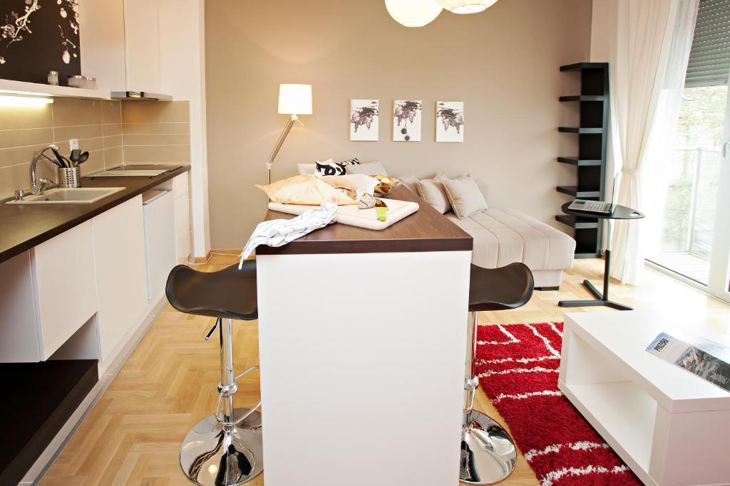 Boutique Apartments 360º Belgrád Szoba fotó