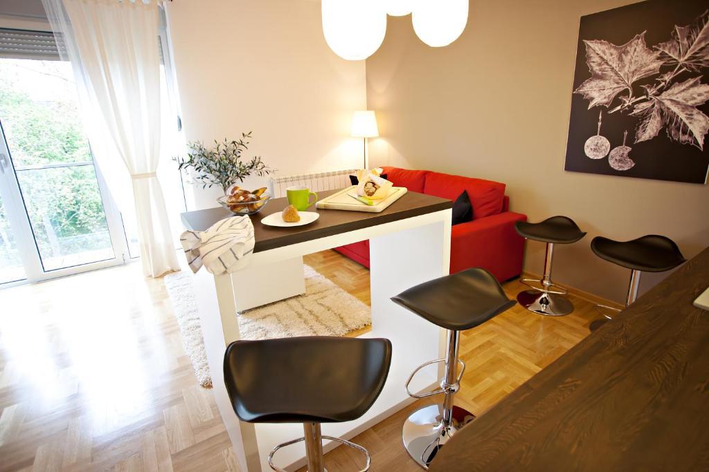 Boutique Apartments 360º Belgrád Szoba fotó