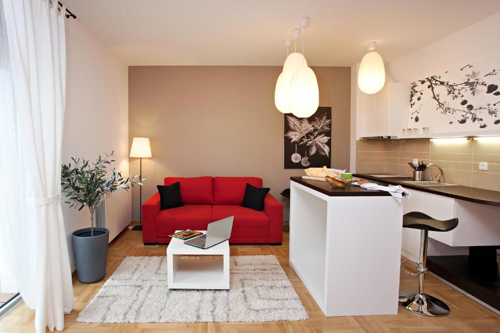 Boutique Apartments 360º Belgrád Szoba fotó
