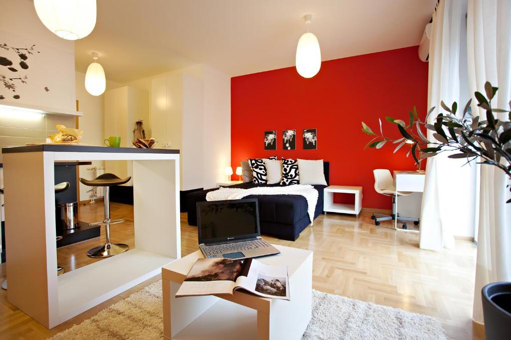 Boutique Apartments 360º Belgrád Szoba fotó